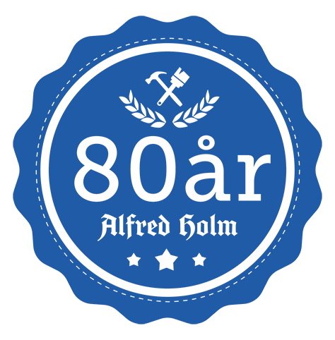 Alfred Holm 80 år