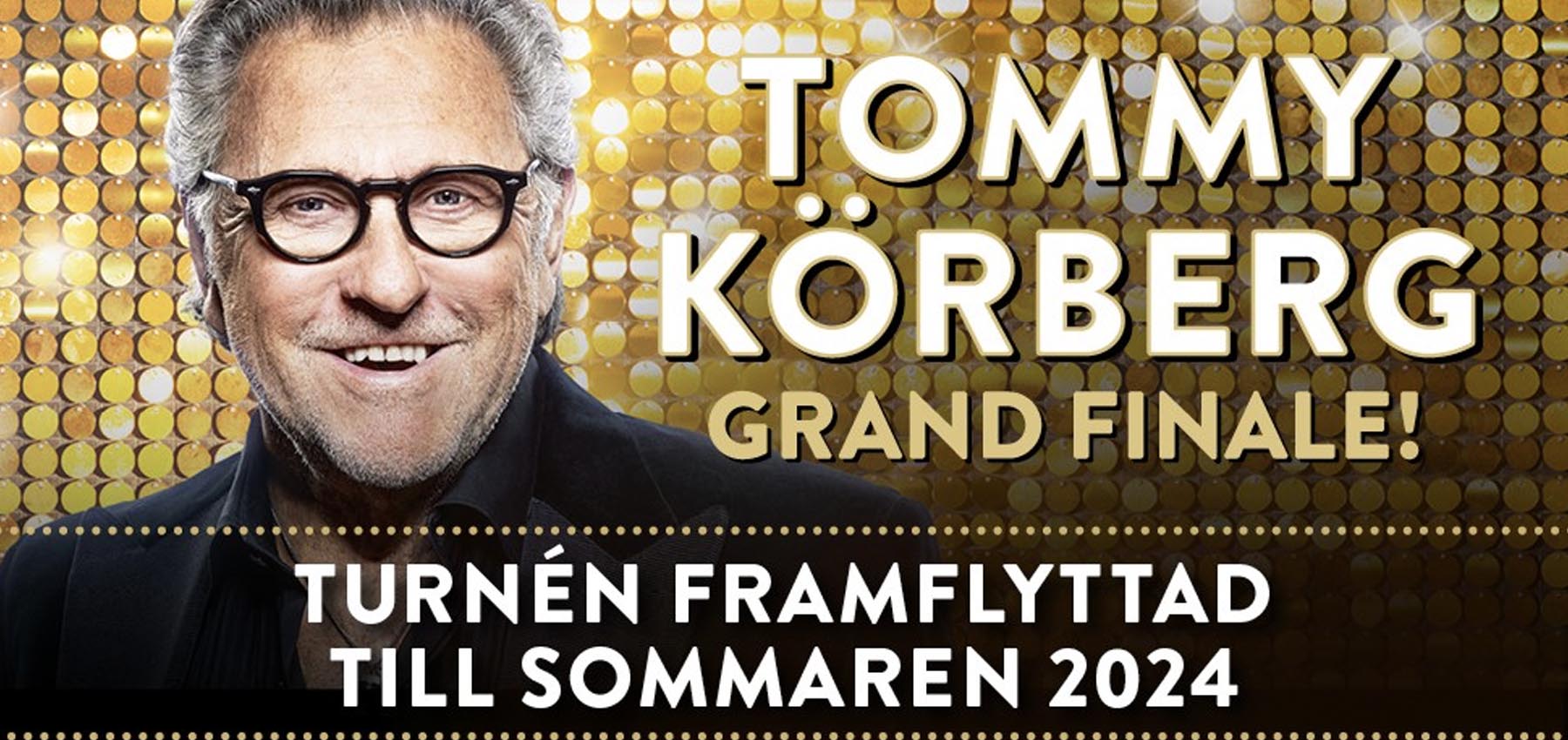 Tommy Körberg | Turnén framflyttad till 2024